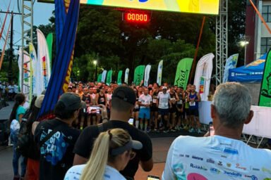 Largada da 1ª Corrida do Meio Ambiente