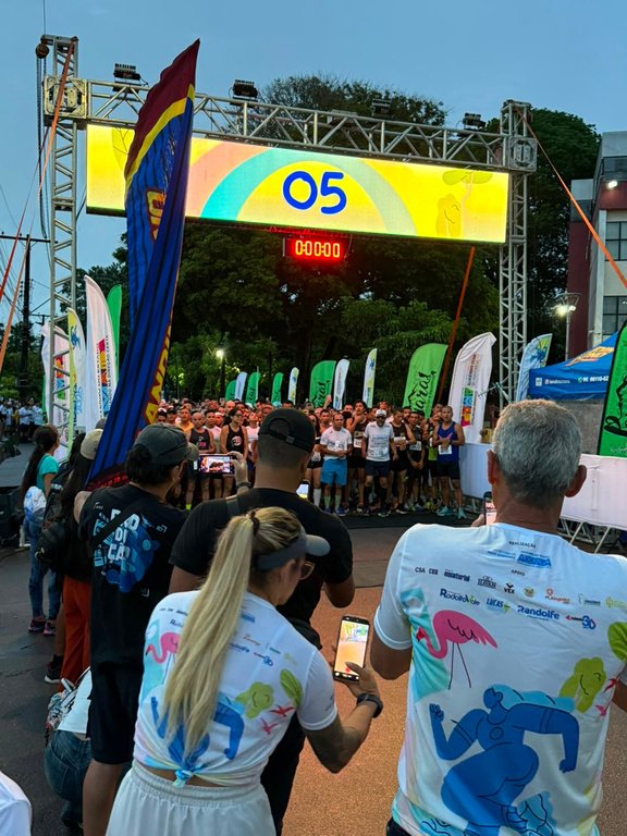 Largada da 1ª Corrida do Meio Ambiente